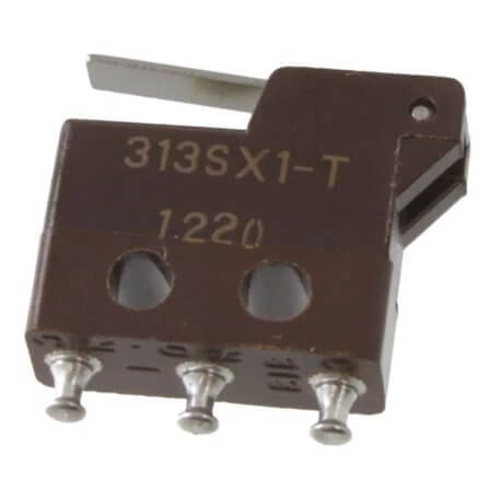 313SX1-T SWITCH MICRO 1A 125V/30VAC/DC SPDT CHASSIS MOUNT - 1