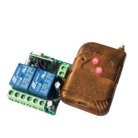 315MHz 24V 2 Channel Relay Module Wireless Remote Control Switch - With Battery - 2