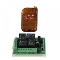 315MHz 24V 4 Channel Relay Module Wireless Remote Control Switch - With Battery - 1