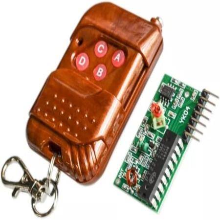 315Mhz Four Key Wireless Smart Car Remote Control Kit Without Battery - 1