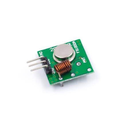 315Mhz RF Wireless Transmitter and Receiver Kit - 2