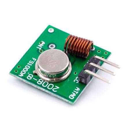 315Mhz RF Wireless Transmitter and Receiver Kit - 7