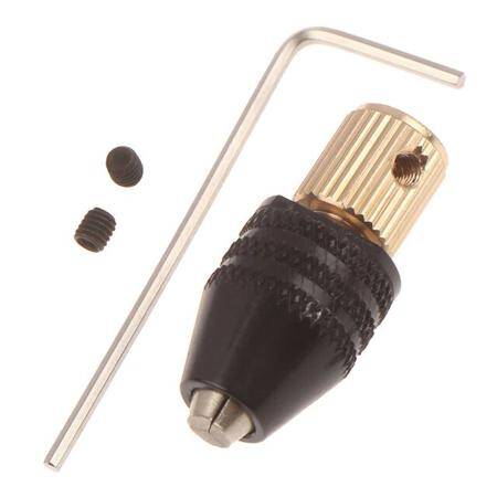 3.17mm Mini Electronic Drill Chuck Range 0.5-3.2mm Shank Shaft Adapter Tools Drill Chuck - 1