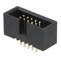 3220-10-0100-00 BOX HEADER 10 PIN 1.27MM THT MALE - 1