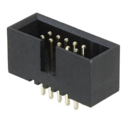 3220-10-0100-00 BOX HEADER 10 PIN 1.27MM THT MALE - 1