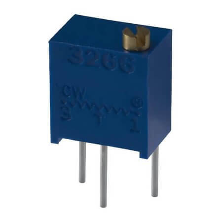 3266W-103-10K TRIMPOT CERMET MULTI TURN VER.ADJ 10K 0.25W - 1