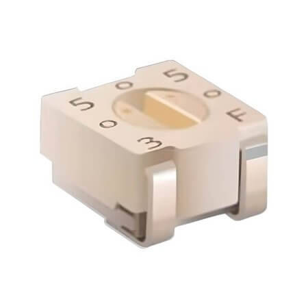 3313J-1-102E TRIMPOT CERMET SINGLE TURN VER.ADJ 1K 0.125W - 1