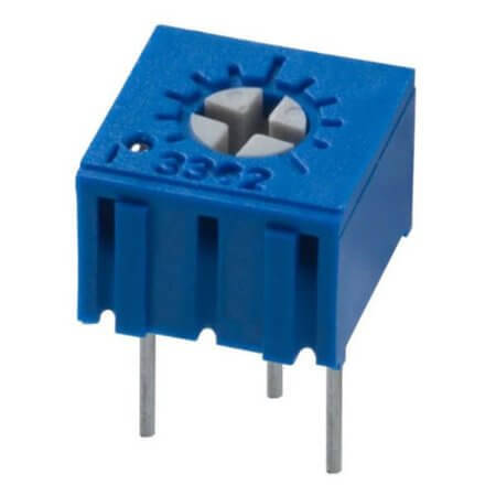 3362U-202-2K TRIMPOT CERMET SINGLE TURN VER.ADJ 2K 0.5W - 1