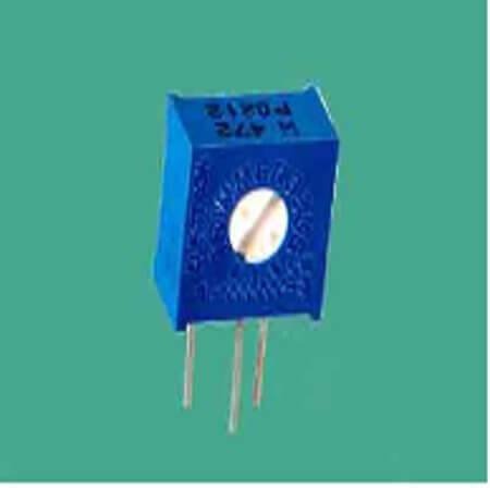 3386H-101-100R TRIMPOT CERMET SINGLE TURN SIDE ADJ 100R 0.5W - 1