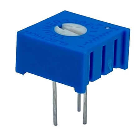 3386P-202-2K TRIMPOT CERMET SINGLE TURN VER.ADJ 2K 0.5W - 1