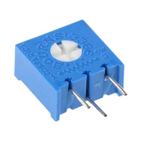 3386V-1-201 TRIMPOT CERMET SINGLE TURN VER.ADJ 200R 0.5W - 1