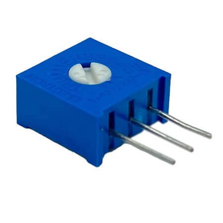 3386W-101-100R TRIMPOT CERMET SINGLE TURN VER.ADJ 100R 0.5W - 1