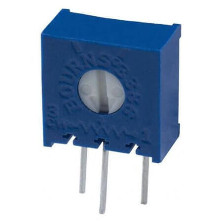3386X-1-202 TRIMPOT CERMET SINGLE TURN SIDE ADJ 2K 0.5W - 1