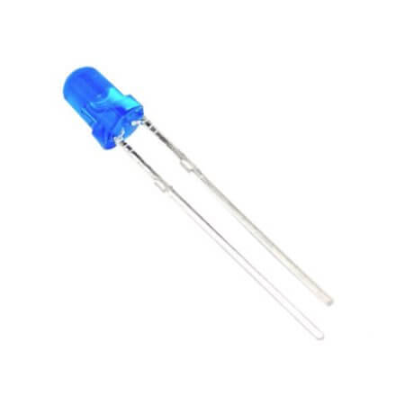 33B4SDA01 LED 3MM BLUE 350mcd 35° BLUE/DIFFUSED - 1