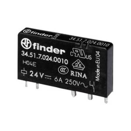 34.51.7.005.0010 RELAY 6A 5V 1PNC SPDT 1 Form C - 1