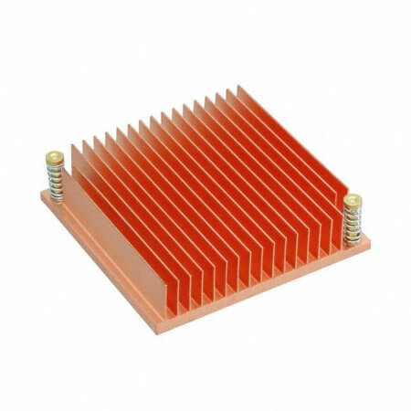 342945 COPPER HEATSINK 60X60X14MM - 1