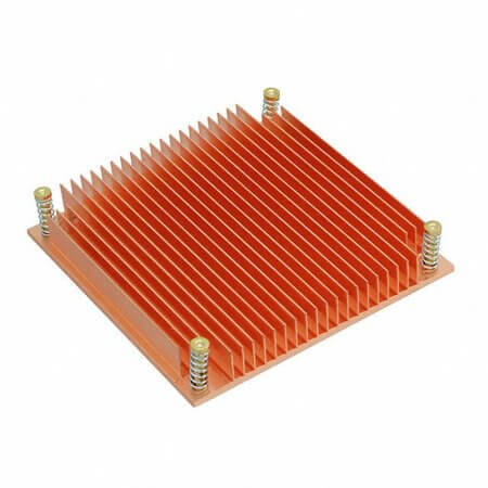 342949 COPPER HEATSINK 80X80X12MM - 1