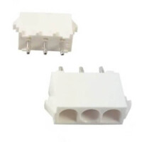 350789-1 CONNECTOR HEADER 3PIN VERT .250 TIN - 1
