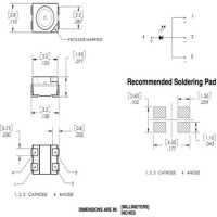 3528 (1210) Mavi SMD LED - 2