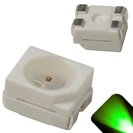 3528 (1210) Yeşil SMD LED - 1