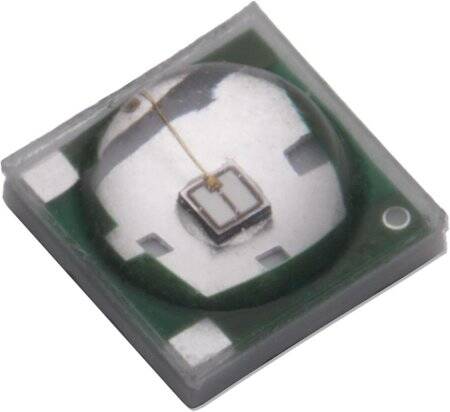 3535 1W Ball Head 120° SMD LED 365-370nm Purple - 1