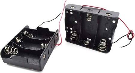 3'lü LR14 Pil Yuvası - 4