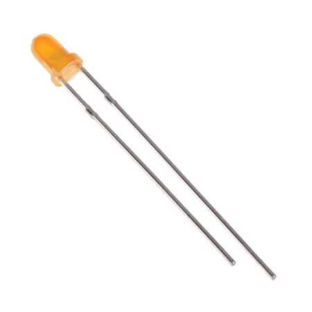 3O4HD-7 LED 3MM ORANGE 30mcd 35° Orange/DIFFUSED - 1