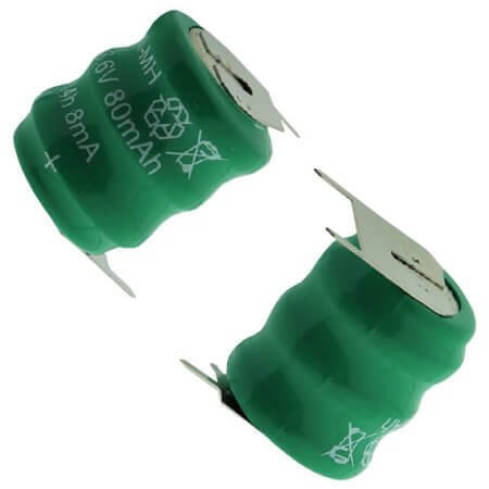 3PH-60H80-L-3T BATTERY 3.6V 80mAh 3PIN - 1