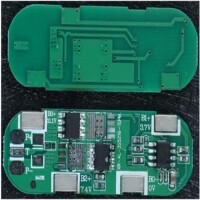 3S Series 18650 Lithium Battery Protection Board 11.1V 12.6V Large Current 5A - 1