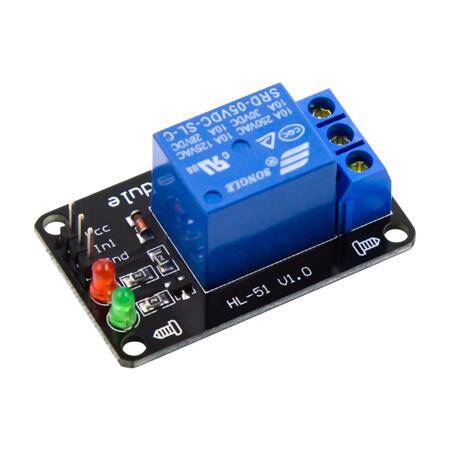 3V 1 Channel Low Level Relay Module Without Light Coupling - 1