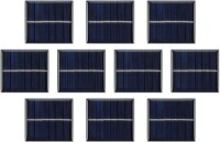 3V 120MA Glue Drop Solar Panel With Lead 15cm Size:55x55mm - 1