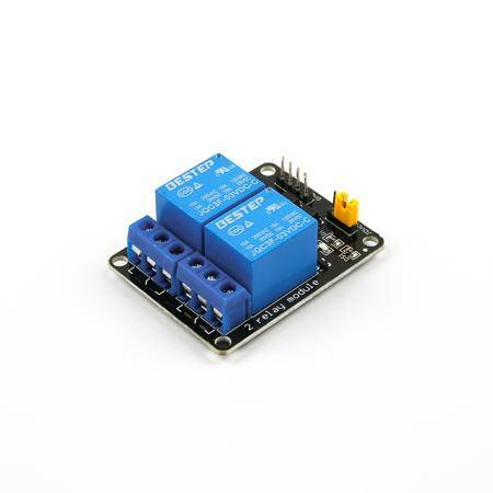 3V 2 Channels Relay Low Level Module Trigger With Optocoupler - 1