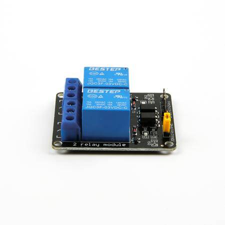 3V 2 Channels Relay Low Level Module Trigger With Optocoupler - 7