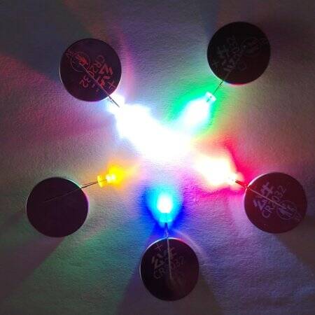 3V 20mA 3mm Beyaz Led 28mm Bacak Uzunluğu - 5