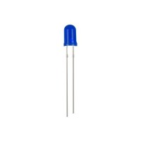 3V 20mA 3mm Mavi Led 28mm Bacak Uzunluğu - 7