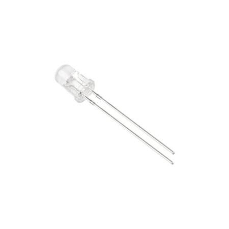 3V 20mA 3mm Şeffaf Sarı Led 28mm Bacak Uzunluğu - 6