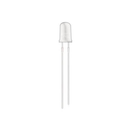3V 20mA 3mm Şeffaf Sarı Led 28mm Bacak Uzunluğu - 7