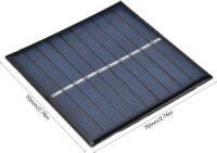 3V 210MA Güneş Paneli - Solar Panel - Güneş Pili 70x70mm - 2