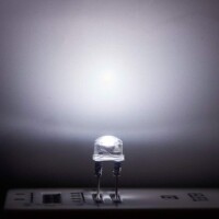 3V 8mm Water Clear RGB Slow Flash LED Indicator Light With 20cm Cable - 2