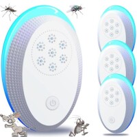 3W Ultrasonic Electronic Pest Repeller EU Plug - 1