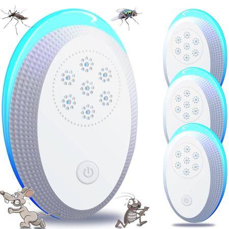 3W Ultrasonic Electronic Pest Repeller EU Plug - 1
