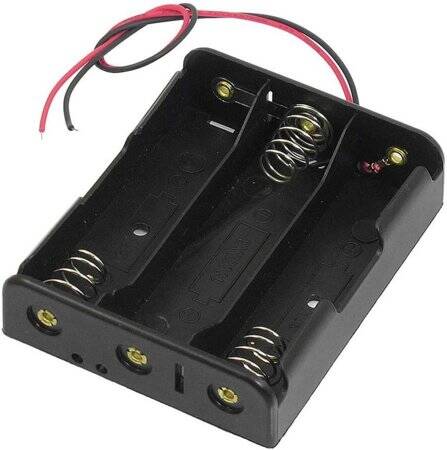 3x 18650 BLM Battery Holder With Wire Without Cover - 1