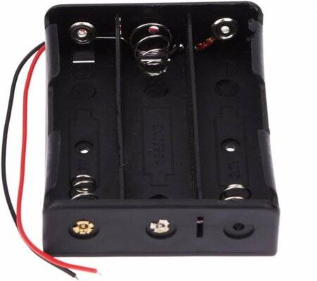 3x 18650 BLM Battery Holder With Wire Without Cover - 5