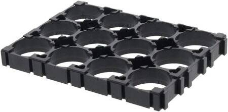 3x4 18650 Battery Holder With 18.5mm Bore Diameter - 2