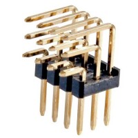 3x40 Pin 90 Degree Bend Pin Header 2.54mm Breakable - 1