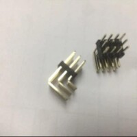 3x40 Pin 90 Degree Bend Pin Header 2.54mm Breakable - 3