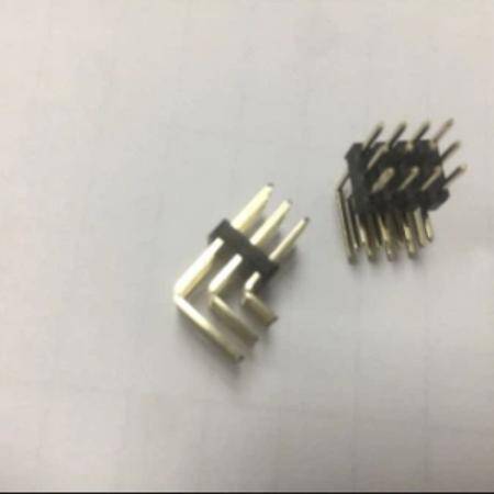 3x40 Pin 90 Degree Bend Pin Header 2.54mm Breakable - 3