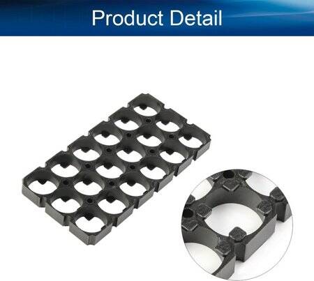 3x6 18650 Battery Holder With 18.5mm Bore Diameter - 4