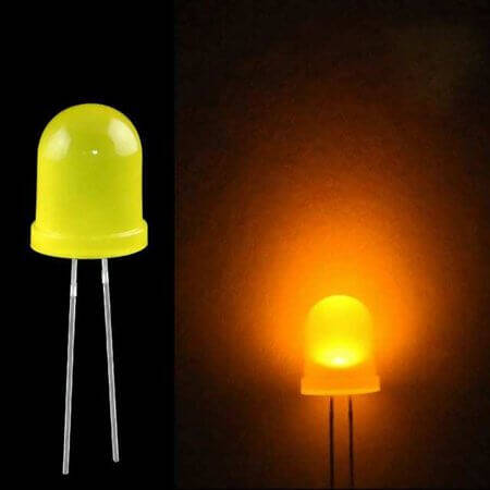 3Y4HD-Y03 LED 3MM YELLOW 40mcd 45° YELLOW/DIFFUSED - 1