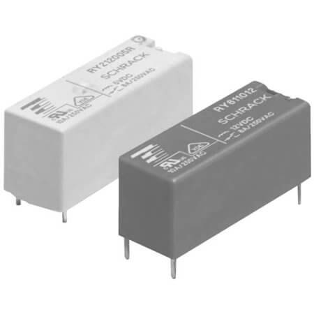 4-1393224-3 RELAY POWER 8A 6VDC PCB TYPE 5PIN RY211006 - 1